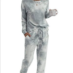 Amazon Tie Dye Matching Sweatsuit